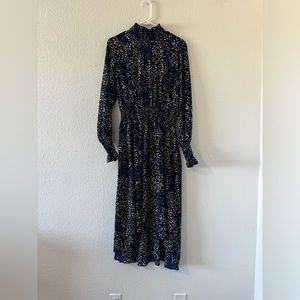 Nanette Lenore Long Sleeve print dress size 6